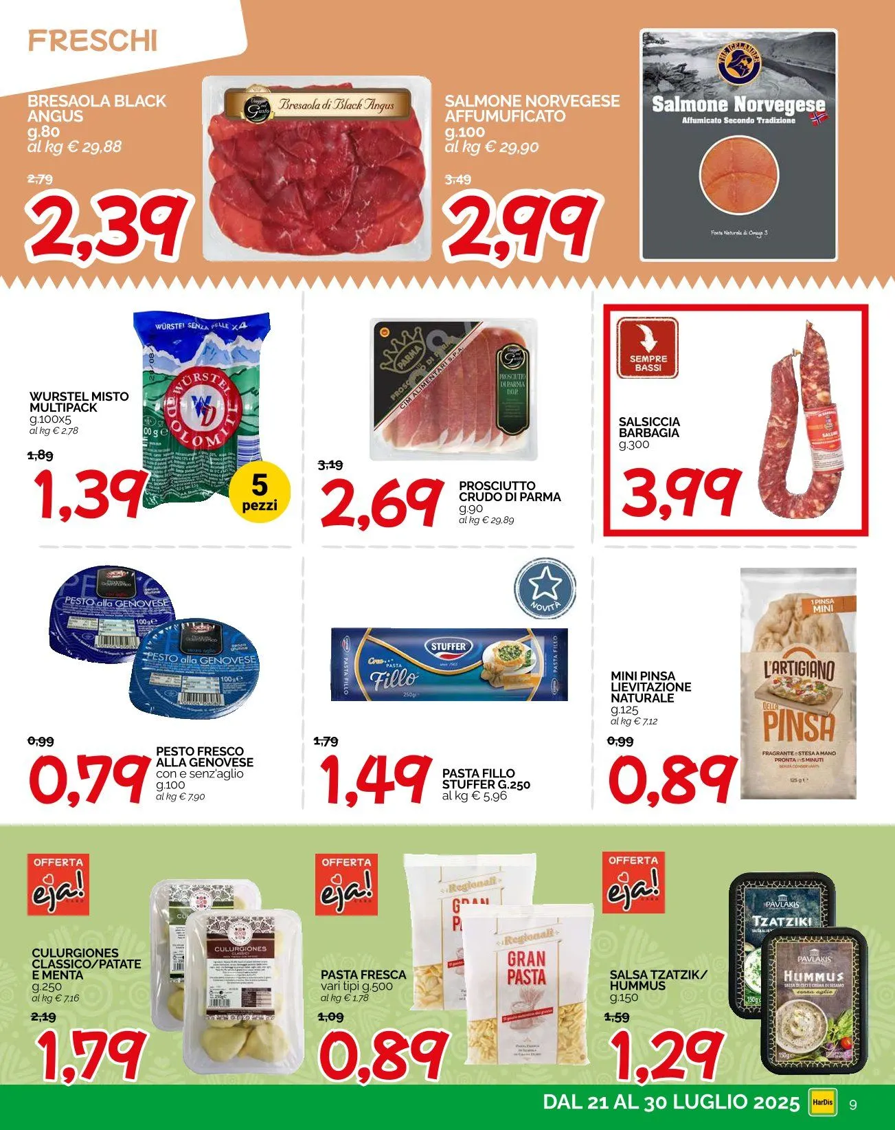 Hardis Volantino da 21 luglio a 27 luglio di 2025 - Pagina del volantino 9