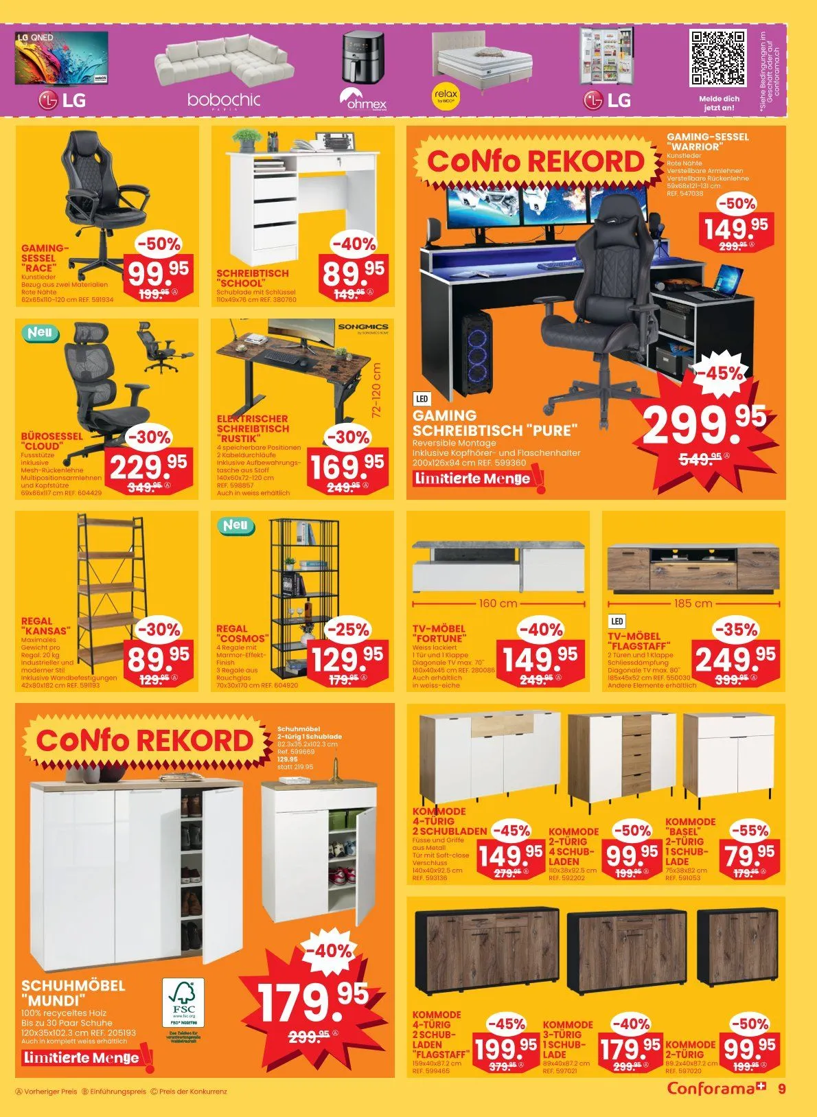 Conforama Prospekt von 11. März bis 24. März 2025 - Prospekt seite 9