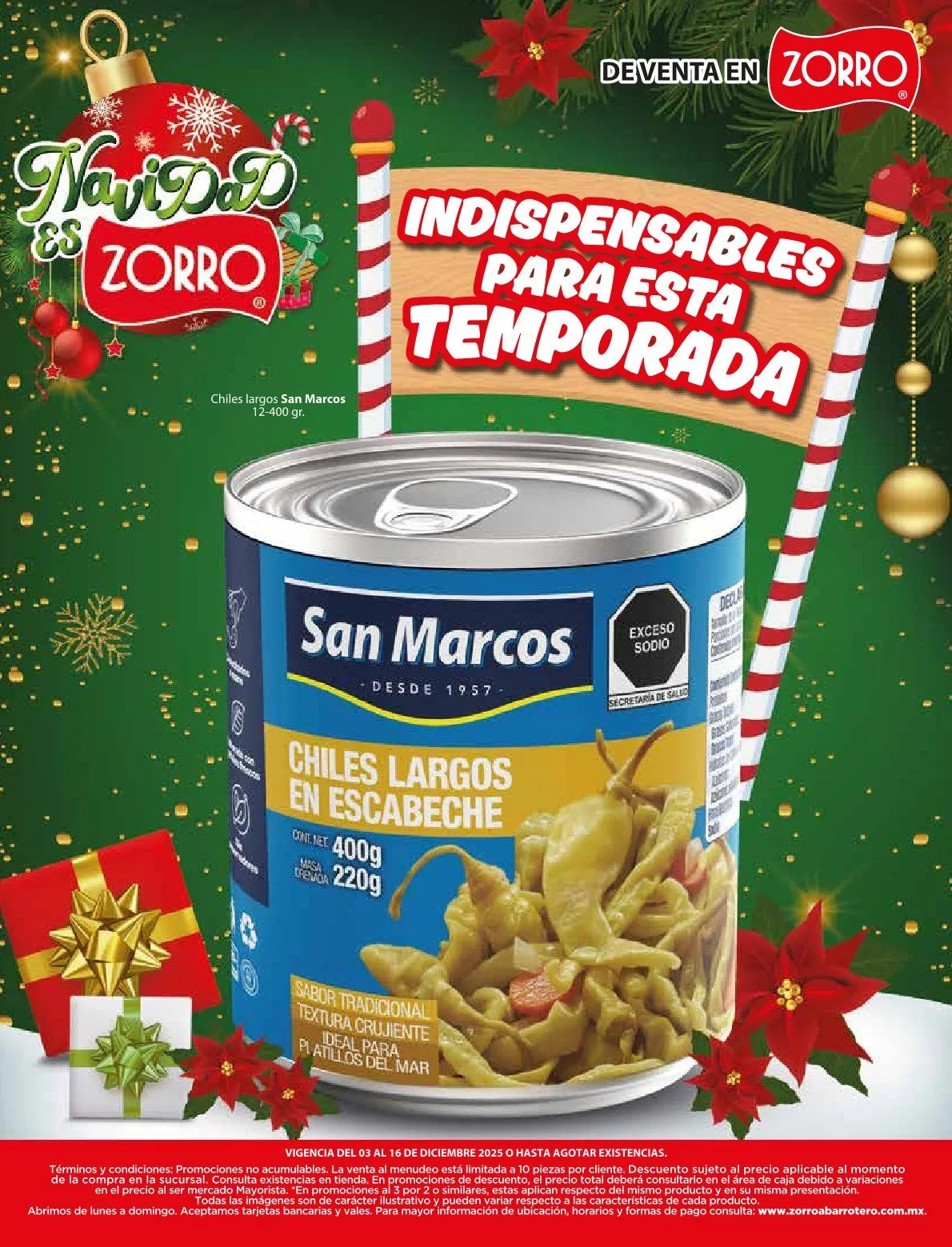 Catálogo de Zorro Ofertas 3 de diciembre al 16 de diciembre 2025 - Pagina 9