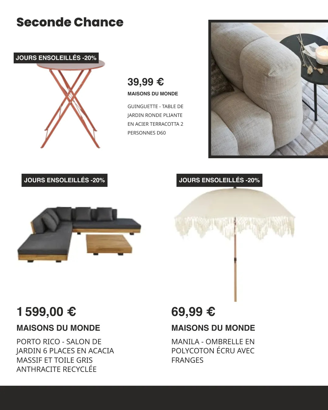 Maisons du Monde Catalogue du 8 mai au 22 mai 2026 - Catalogue page 9