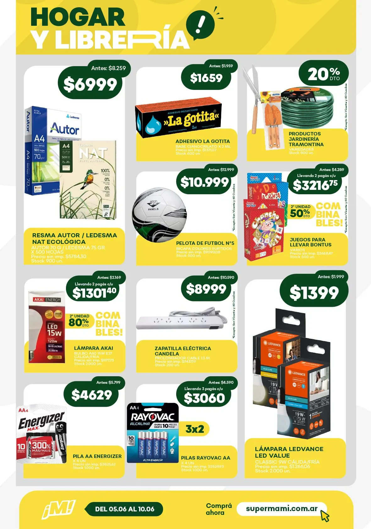 Ofertas de Ofertas Super Mami 6 de junio al 10 de junio 2025 - Página 9 del catálogo