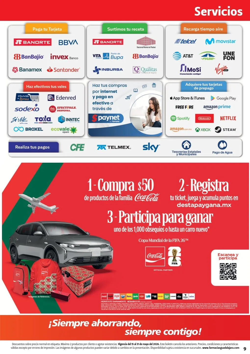 Catálogo de Ofertas Farmacia Guadalajara 15 de mayo al 31 de mayo 2026 - Pagina 9