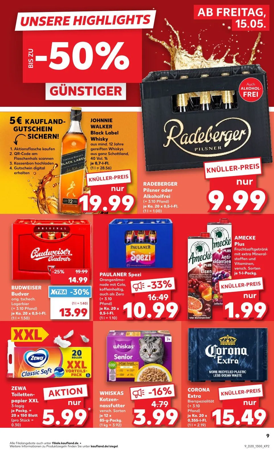  Kaufland Prospekte  von 15. Mai bis 20. Mai 2026 - Prospekt seite 9