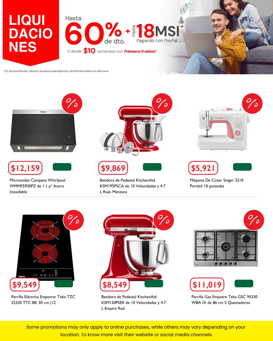 Catálogo de  Elektra Ofertas 8 de abril al 28 de abril 2026 - Pagina 9