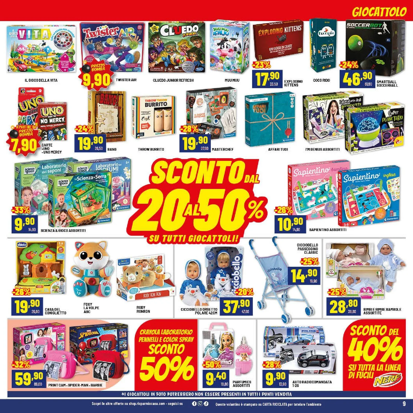 Risparmio Casa Volantino da 26 marzo a 11 aprile di 2026 - Pagina del volantino 9