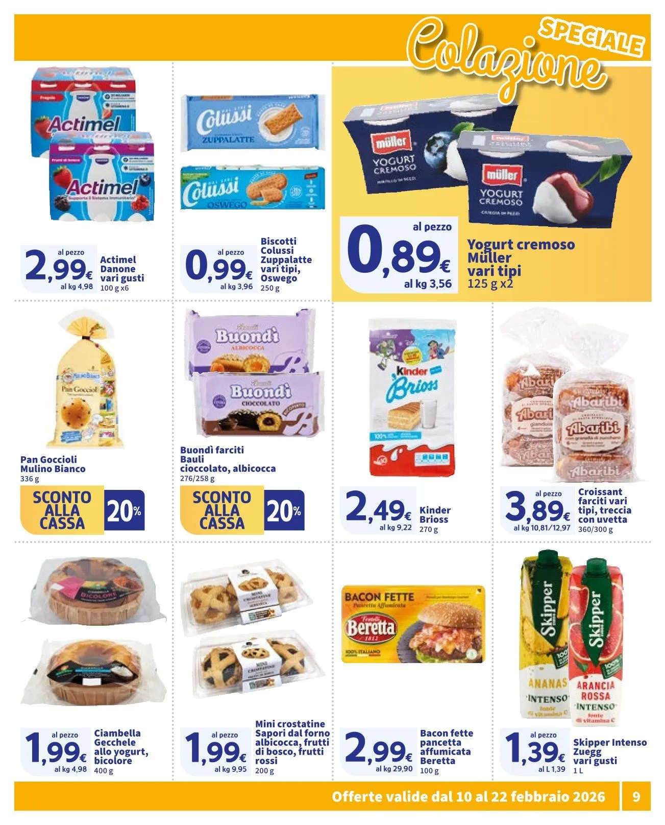  Volantini Sigma da 10 febbraio a 22 febbraio di 2026 - Pagina del volantino 9