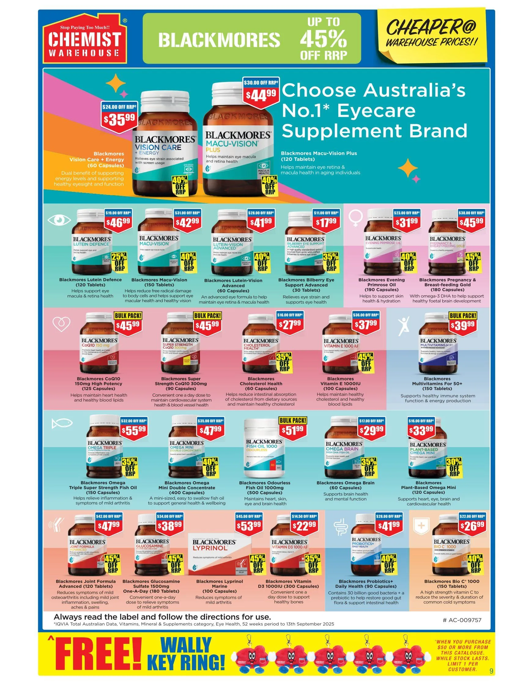  Chemist Warehouse Catalogues  - Catalogue valid from 1 January to 14 January 2026 - page 9