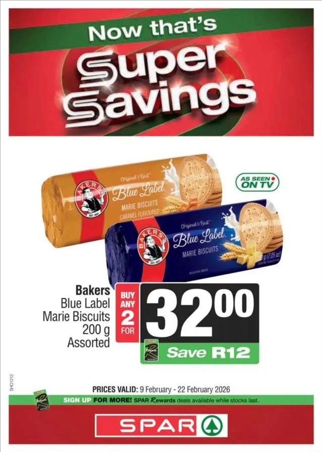 SPAR Sales from 9 February to 22 February 2026 - Catalogue Page 8