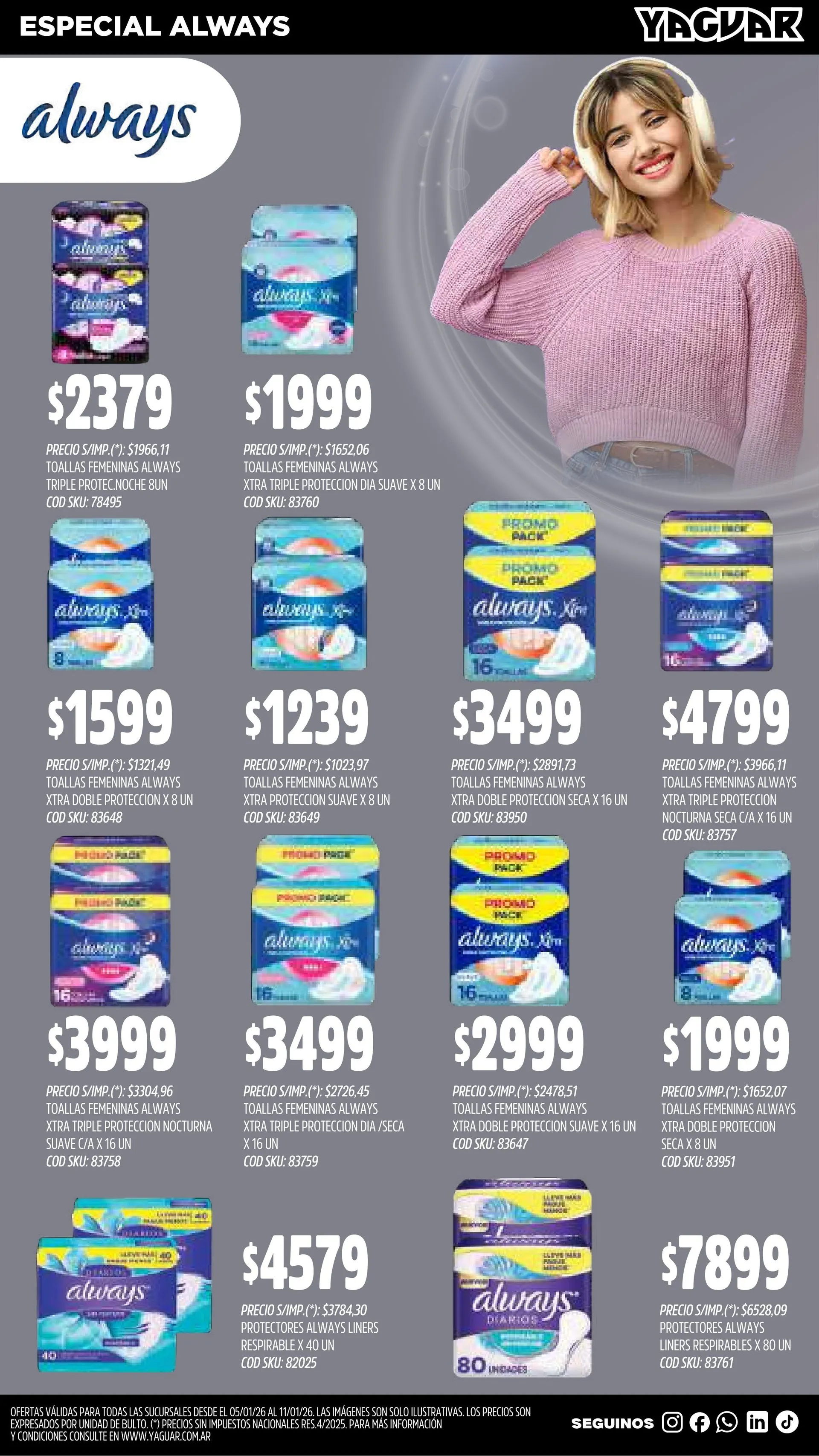 Ofertas de  Ofertas Yaguar 5 de enero al 11 de enero 2026 - Página 9 del catálogo