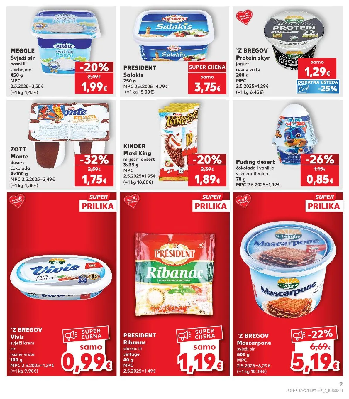 Katalog Kaufland od 3. lipnja do 9. lipnja 2026. - Pregled Stranica 9