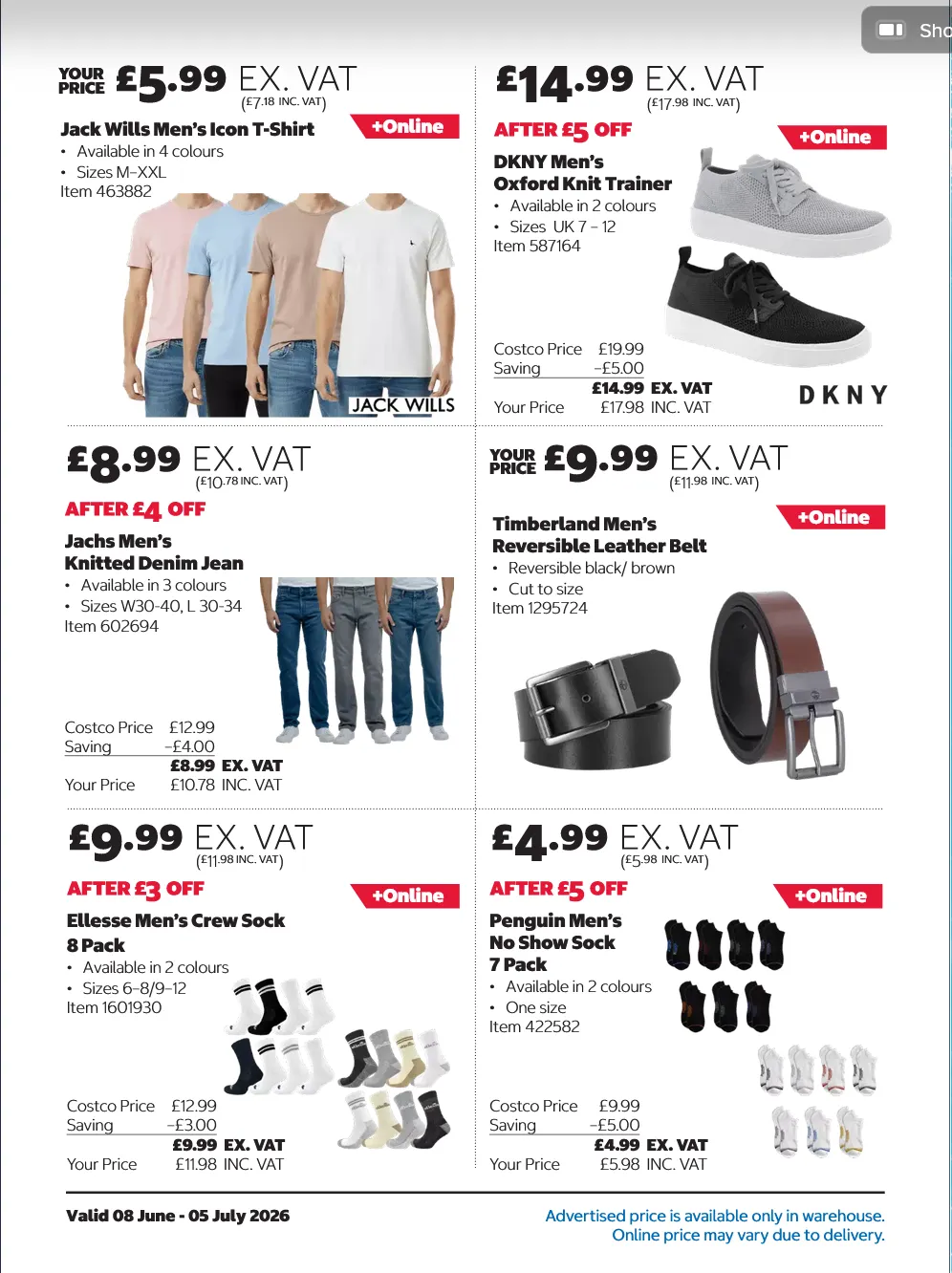 Costco Offers from 22 June to 5 July 2026 - Catalogue Page 6