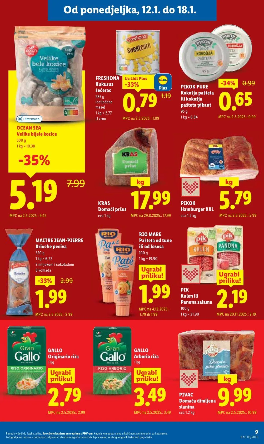 Katalog Lidl od 12. siječnja do 18. siječnja 2026. - Pregled Stranica 9