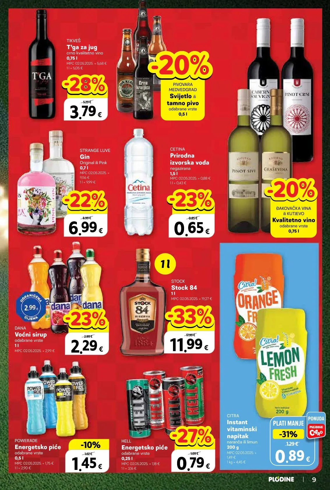 Katalog Plodine od 3. lipnja do 9. lipnja 2026. - Pregled Stranica 9