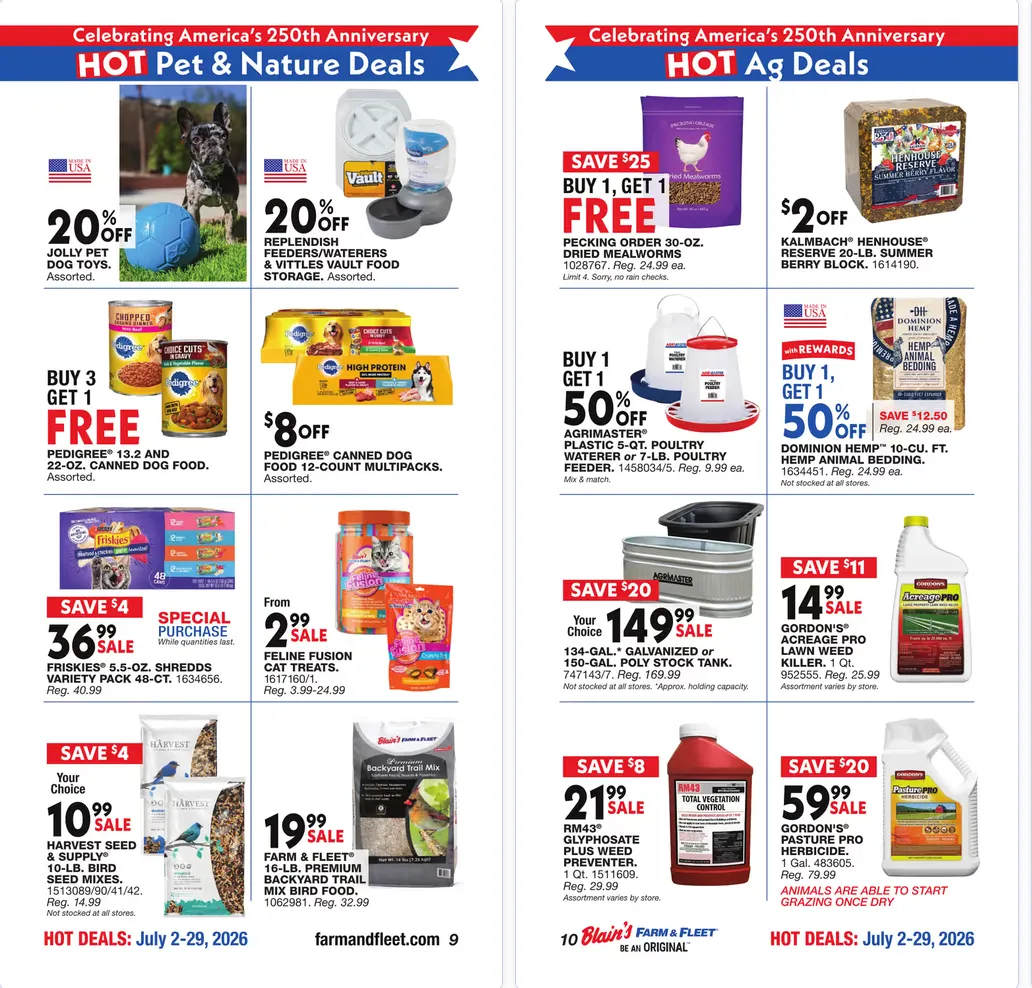 Weekly ad Blain's Farm & Fleet Sales from July 2 to July 29 2026 - Page 9
