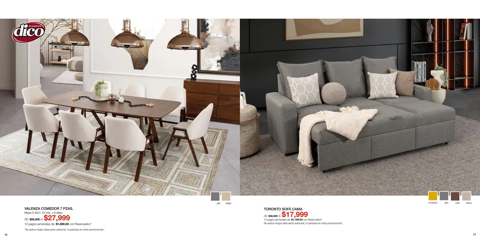 Catálogo de Muebles Dico Ofertas 4 de junio al 30 de junio 2026 - Pagina 8