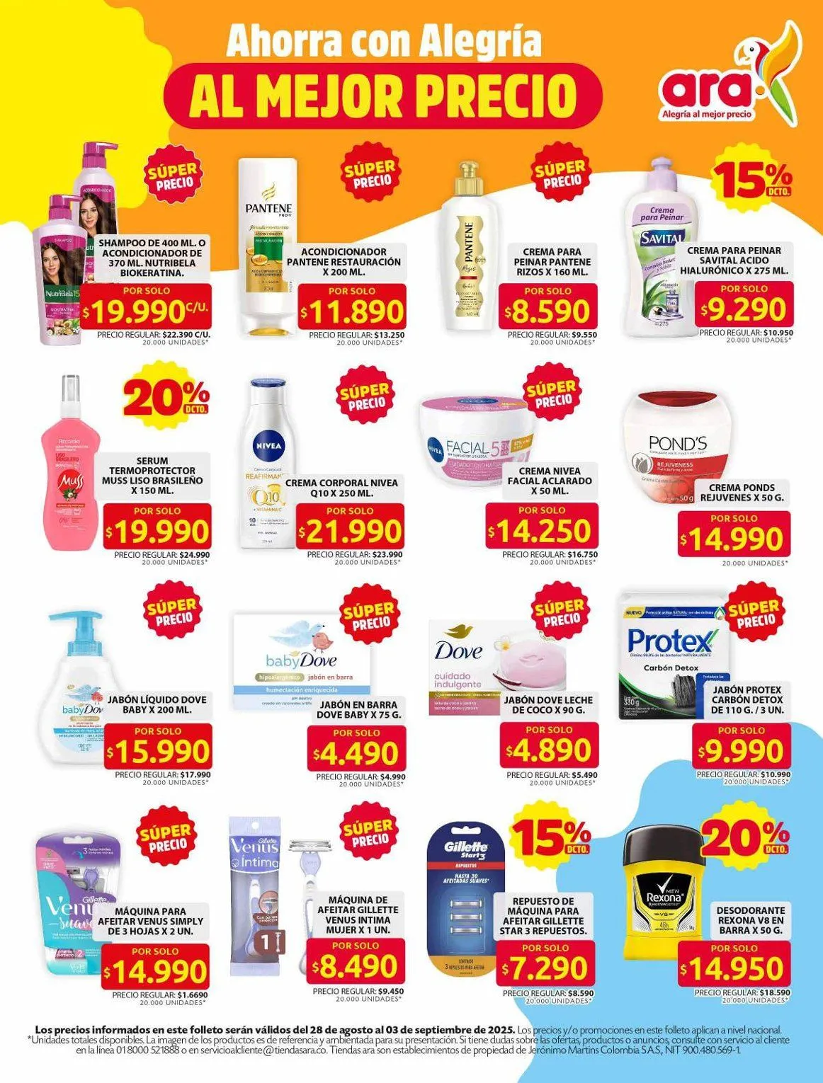 Catalogo de Oferta especial de Ara 28 de agosto al 8 de septiembre 2025 - Pag 9