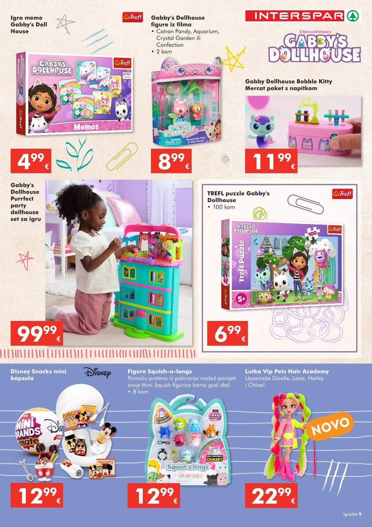 Katalog Najnovije ponude trgovine INTERSPAR od 22. listopada do 6. siječnja 2026. - Pregled Stranica 9
