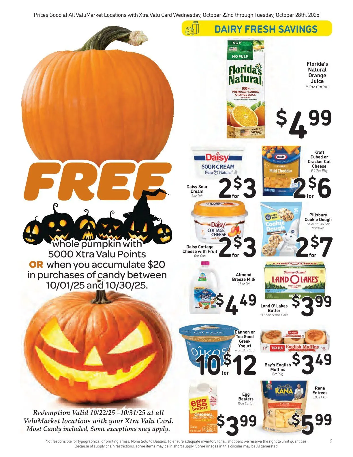 Weekly ad ValuMarket Sales from October 22 to October 28 2025 - Page 9