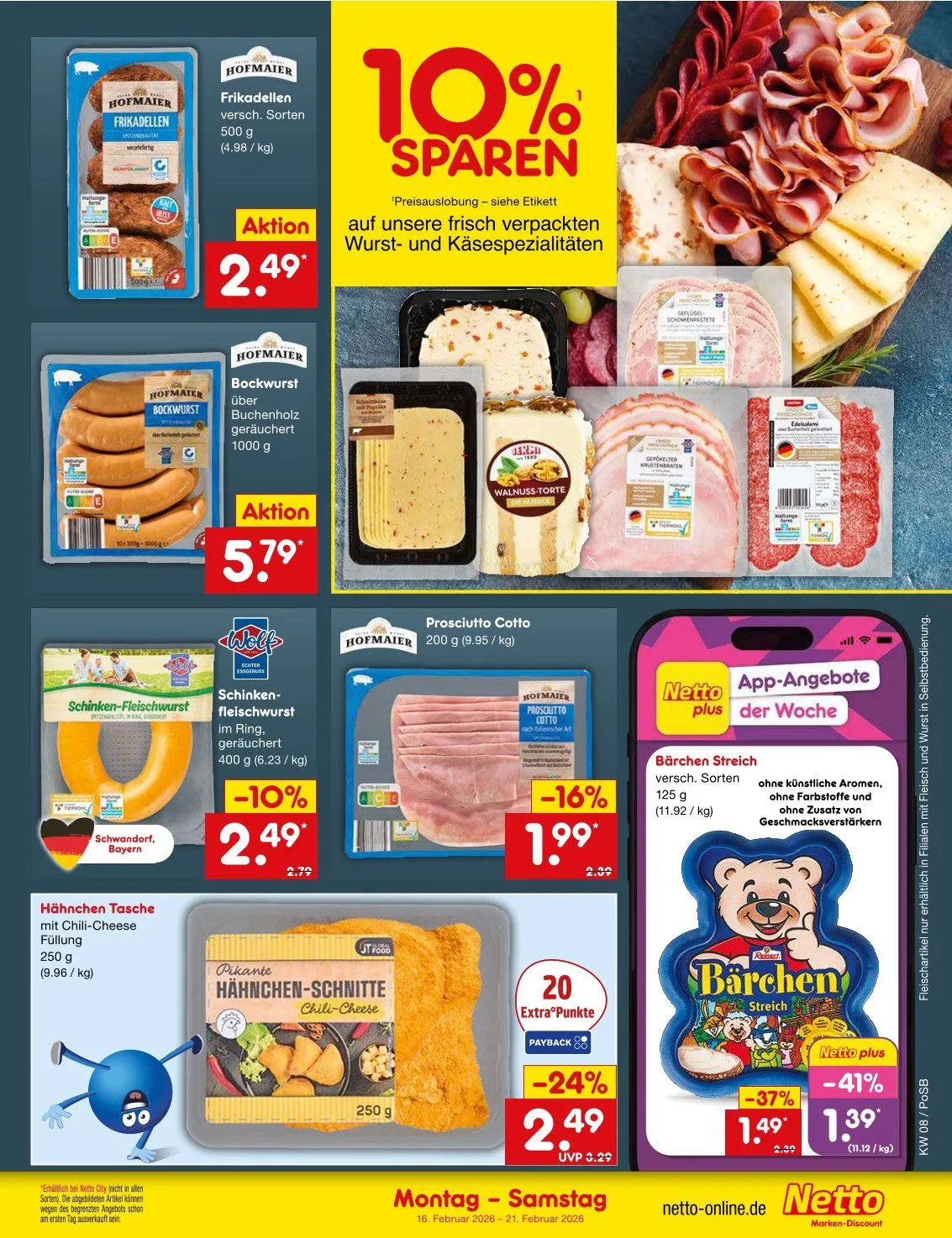 Netto Marken-Discount Angebote von 16. Februar bis 21. Februar 2026 - Prospekt seite 9