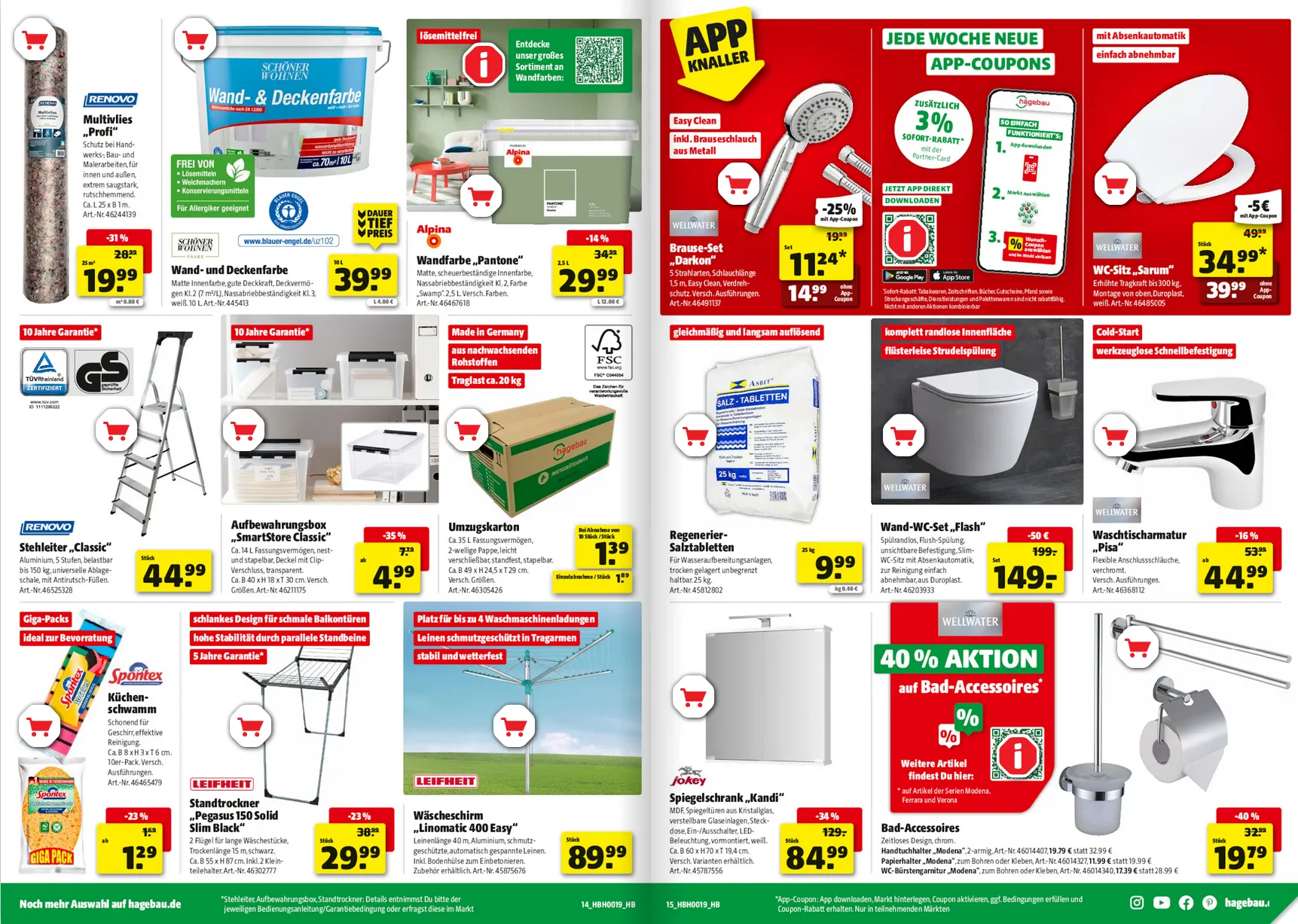 Hagebaumarkt Prospekte von 2. Mai bis 9. Mai 2026 - Prospekt seite 9