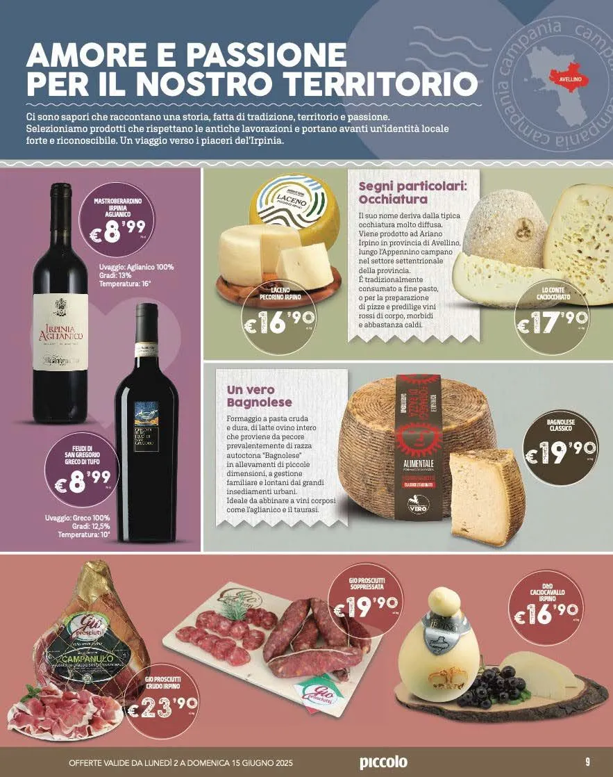  Volantini Piccolo da 2 giugno a 16 giugno di 2025 - Pagina del volantino 9