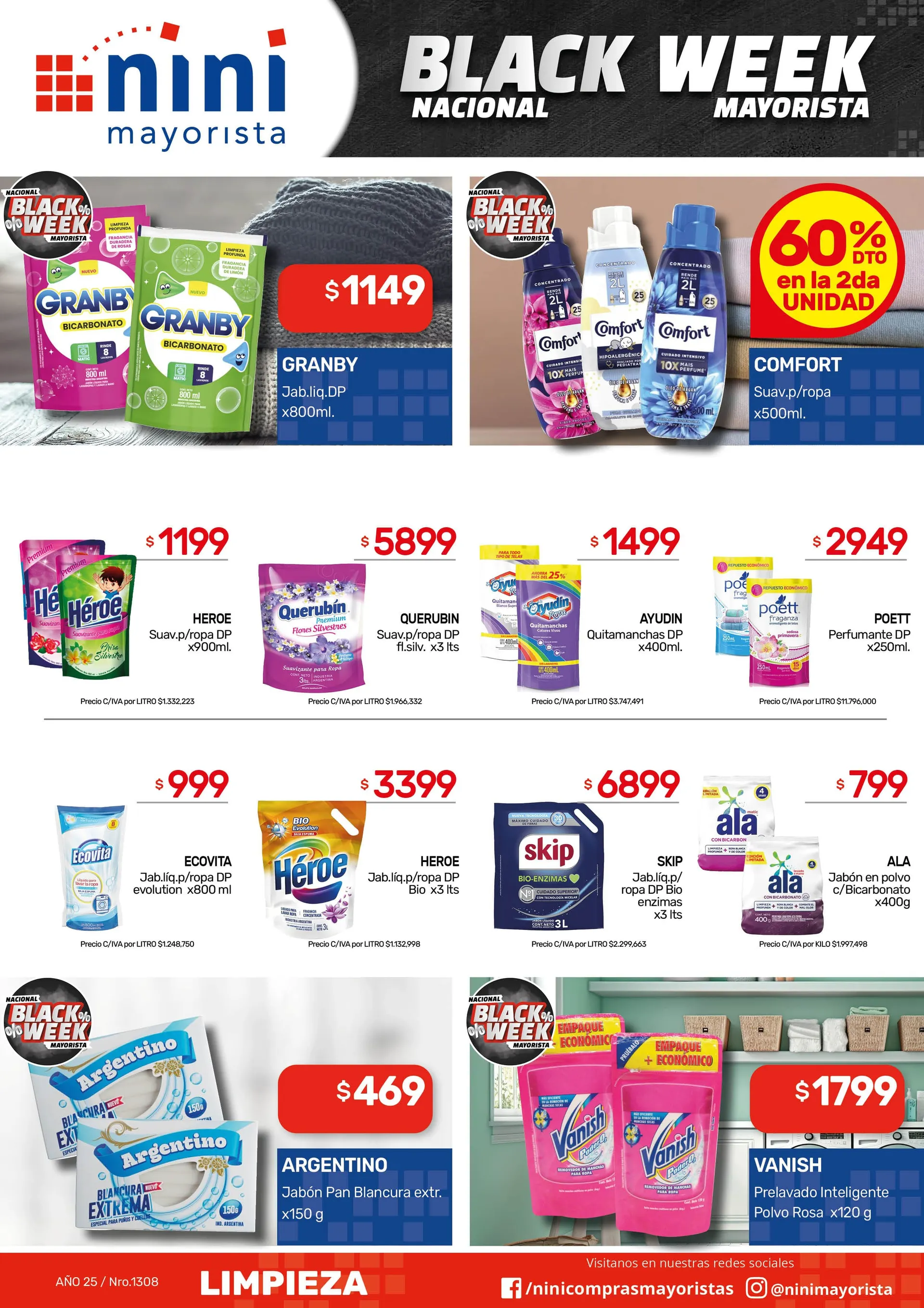 Ofertas de Nini Mayorista Ofertas 19 de mayo al 25 de mayo 2025 - Página 9 del catálogo