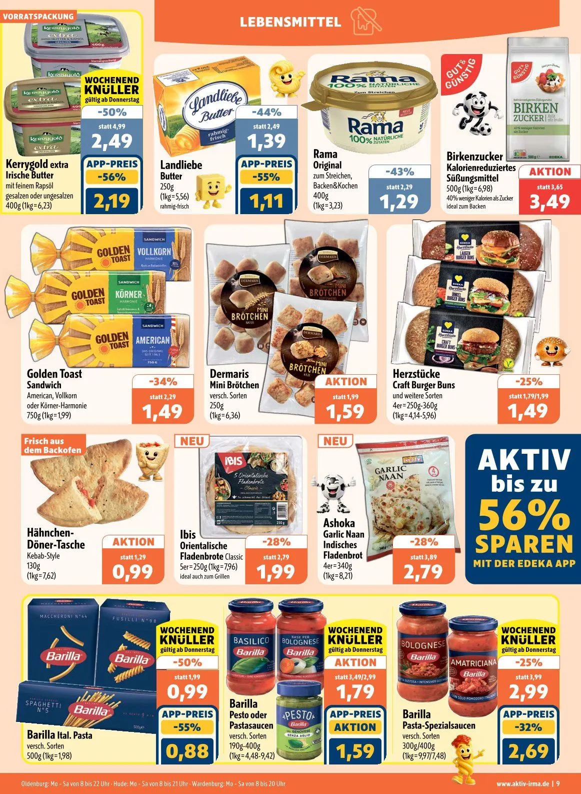 Aktiv Irma Angebote von 6. Juli bis 11. Juli 2026 - Prospekt seite 9