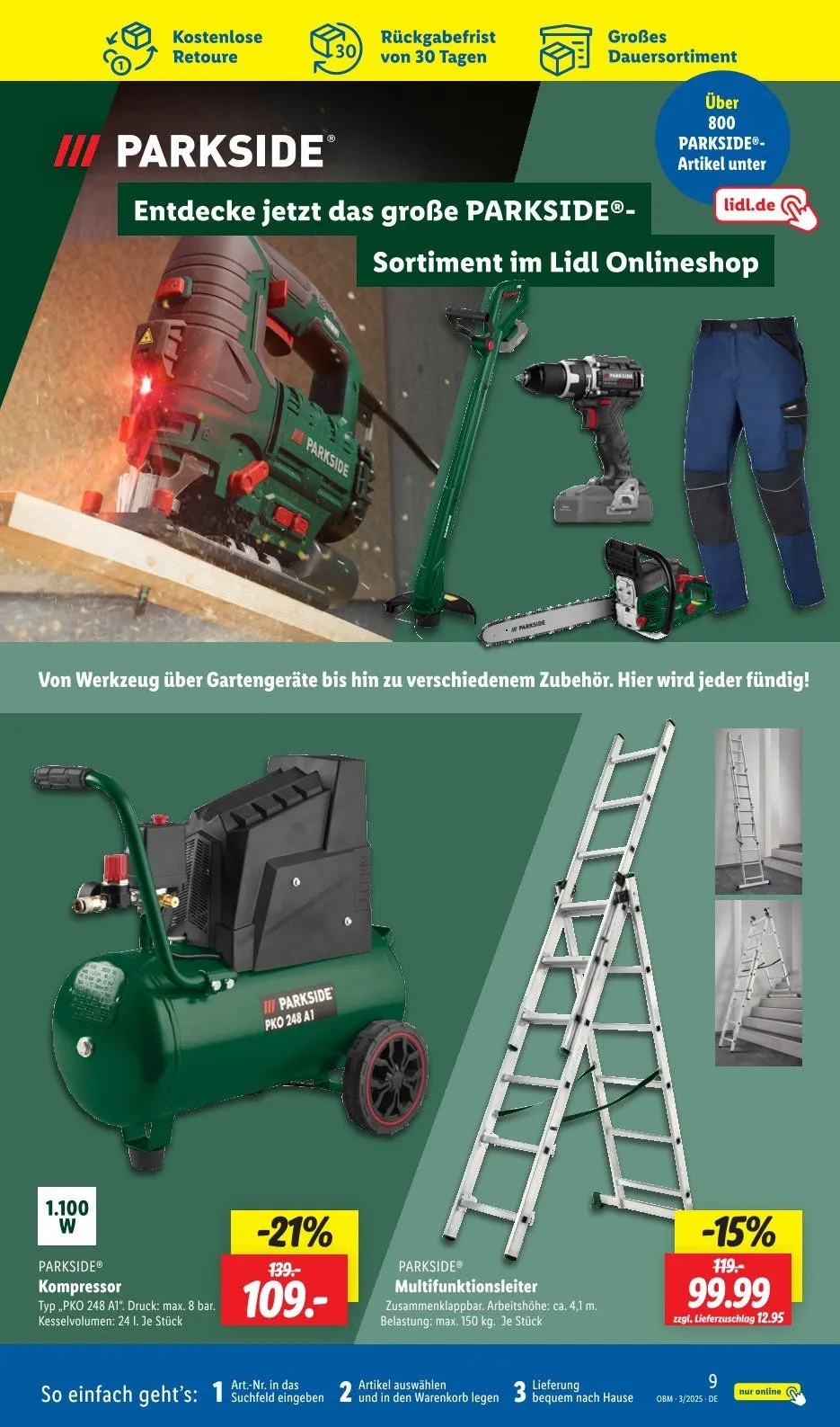 Lidl Prospekt von 5. März bis 31. März 2025 - Prospekt seite 9