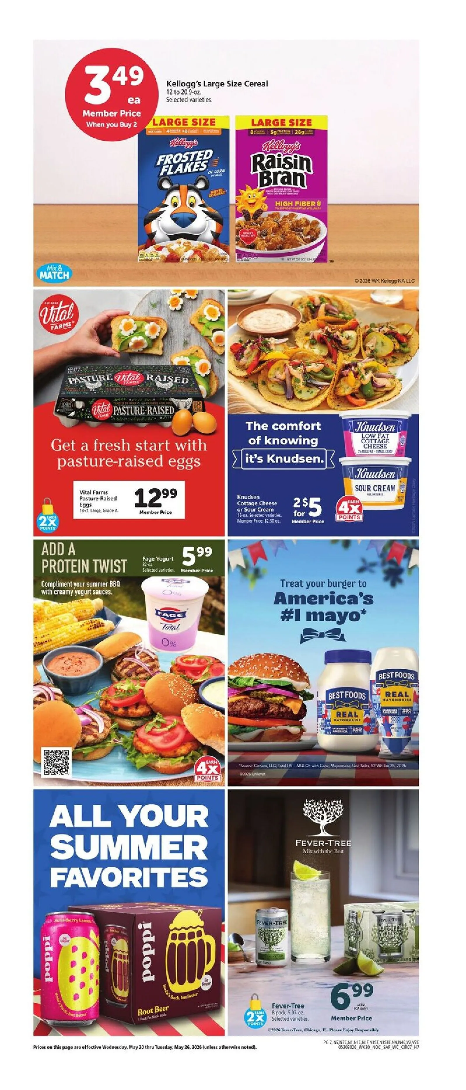 Weekly promotion Safeway Sales spanning from May 20 to May 26 2026 - Page 9 for Catalogue 365