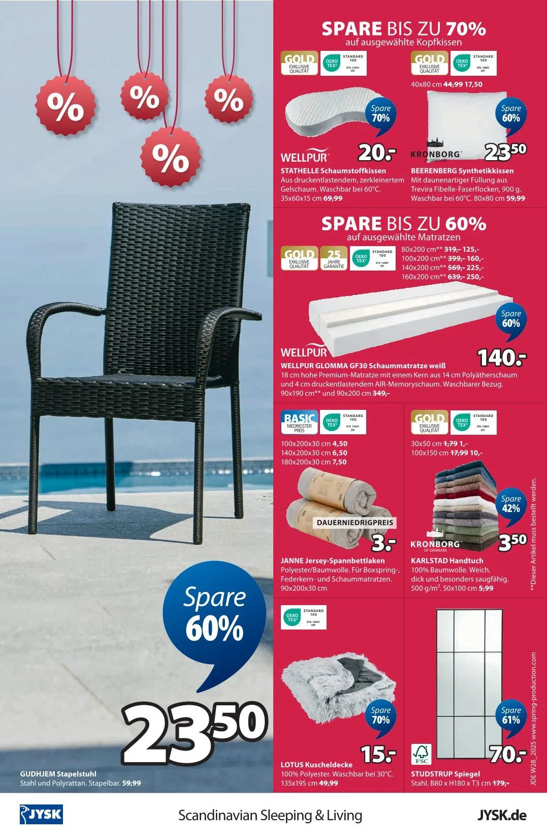 JYSK Aktuelle Angebote von 13. Juli bis 16. Juli 2025 - Prospekt seite 8