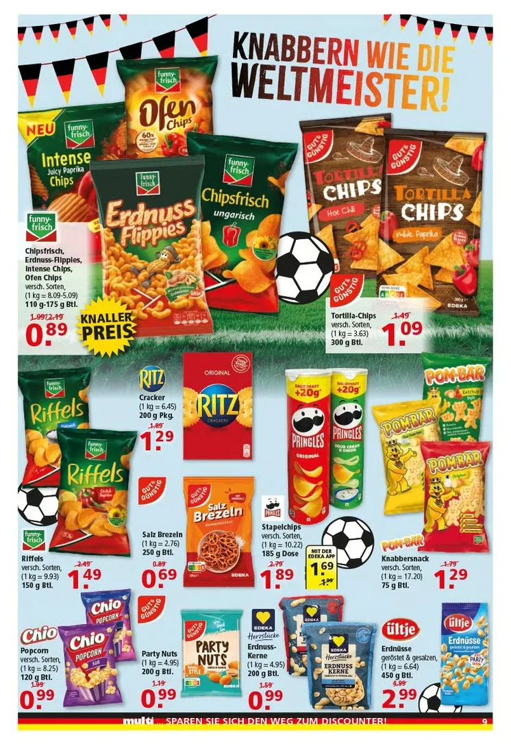 Multi Markt Angebote von 22. Juni bis 27. Juni 2026 - Prospekt seite 9