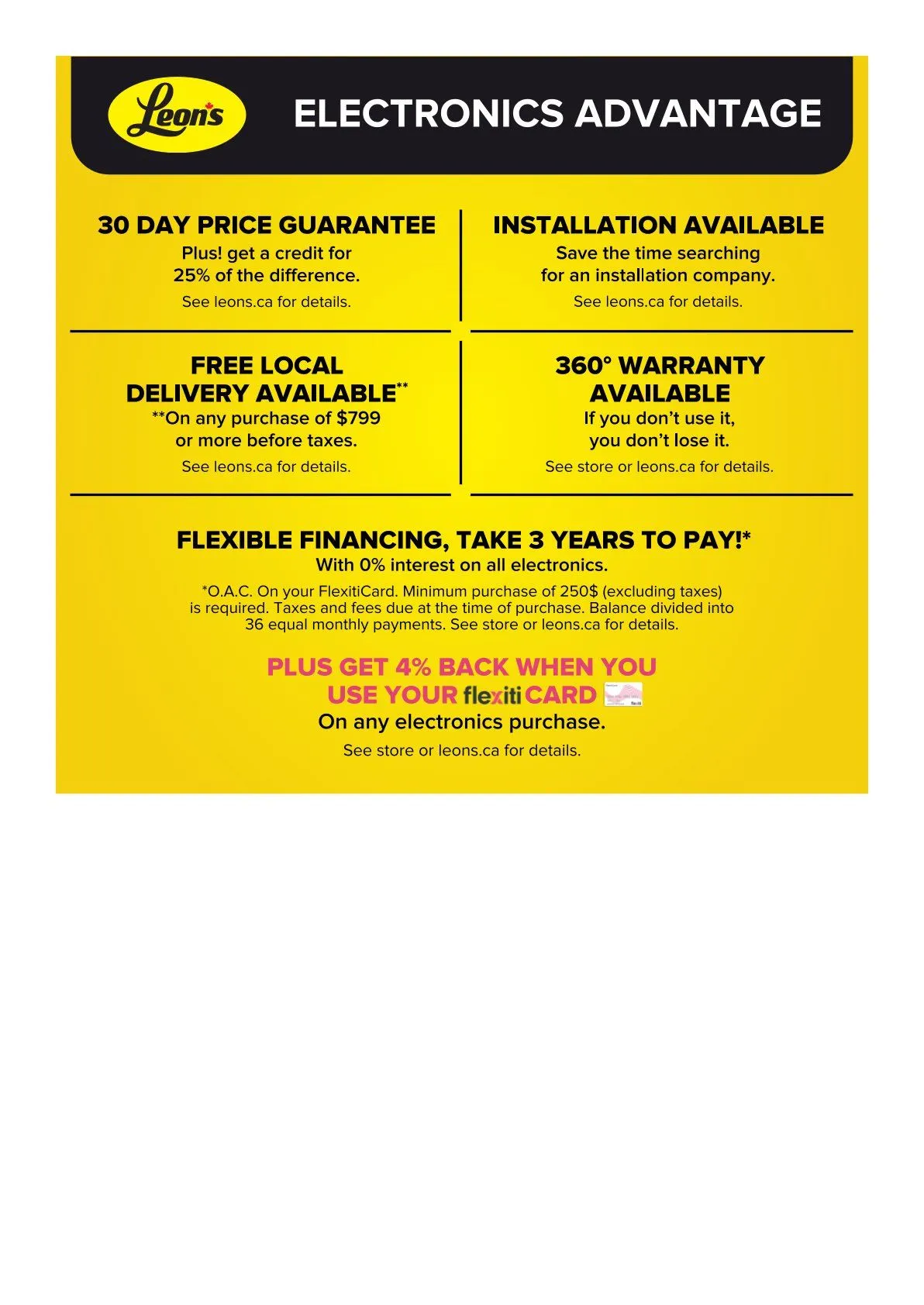Leon's Sales from June 4 to June 10 2026 - flyer page 8