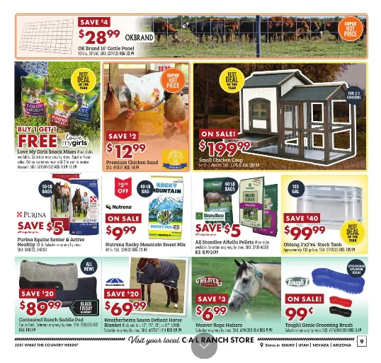 Weekly ad C-A-L Ranch Stores Sales from November 28 to November 30 2025 - Page 9