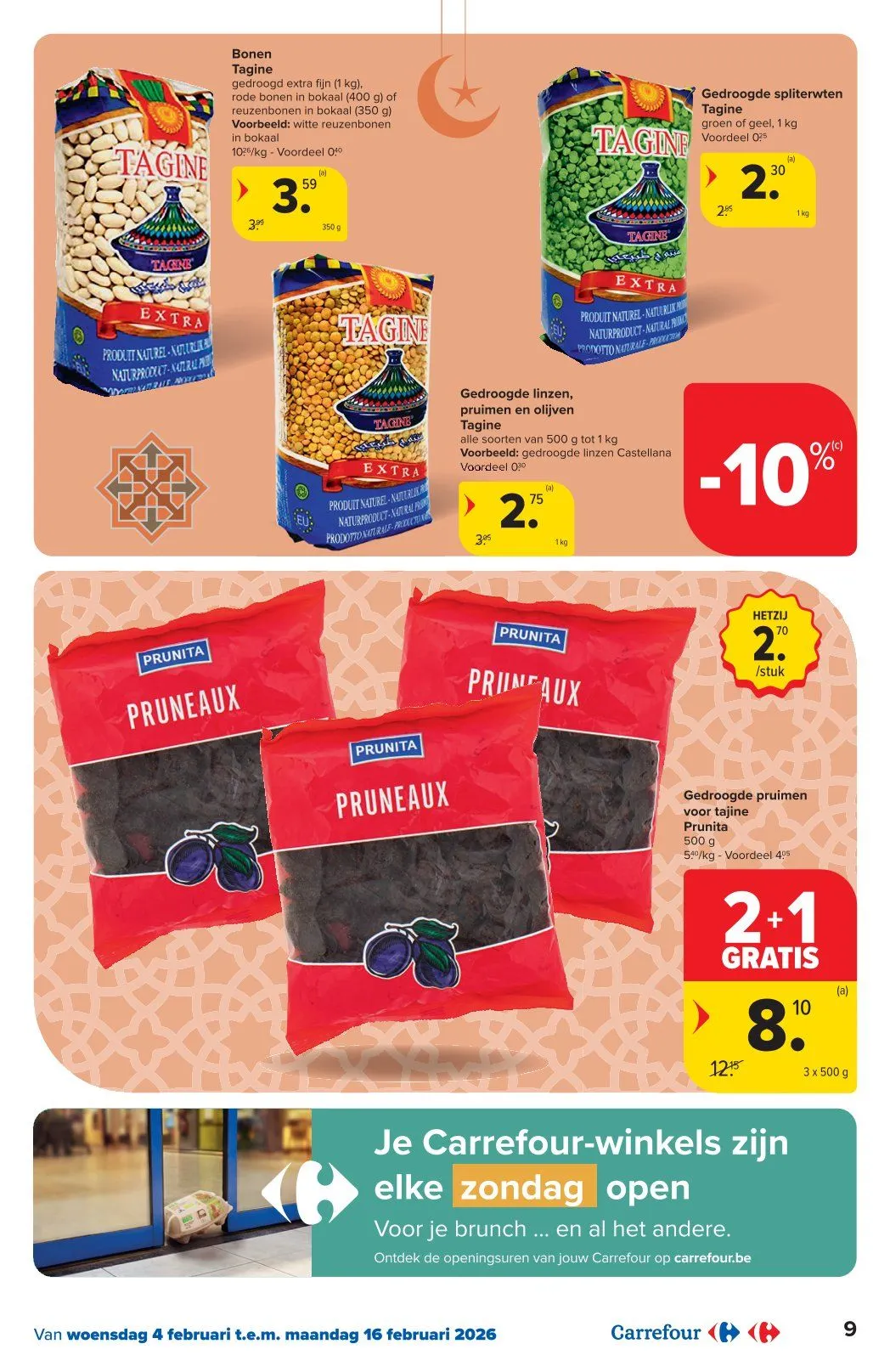 Carrefour folder van 4 februari tot 16 februari 2026 - folder pagina 9