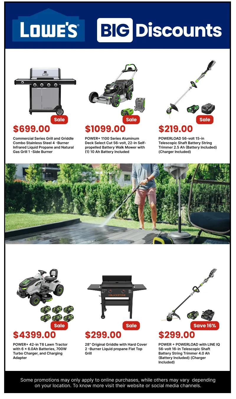 Weekly ad Lowe's Sales from June 4 to June 23 2026 - Page 9