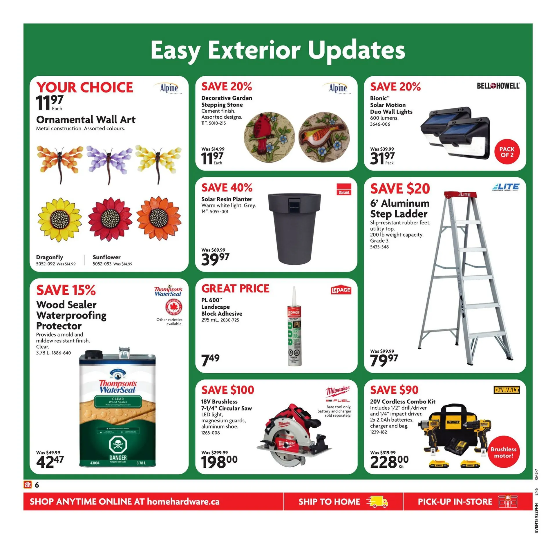 Home Hardware Sales from July 16 to July 29 2026 - flyer page 9