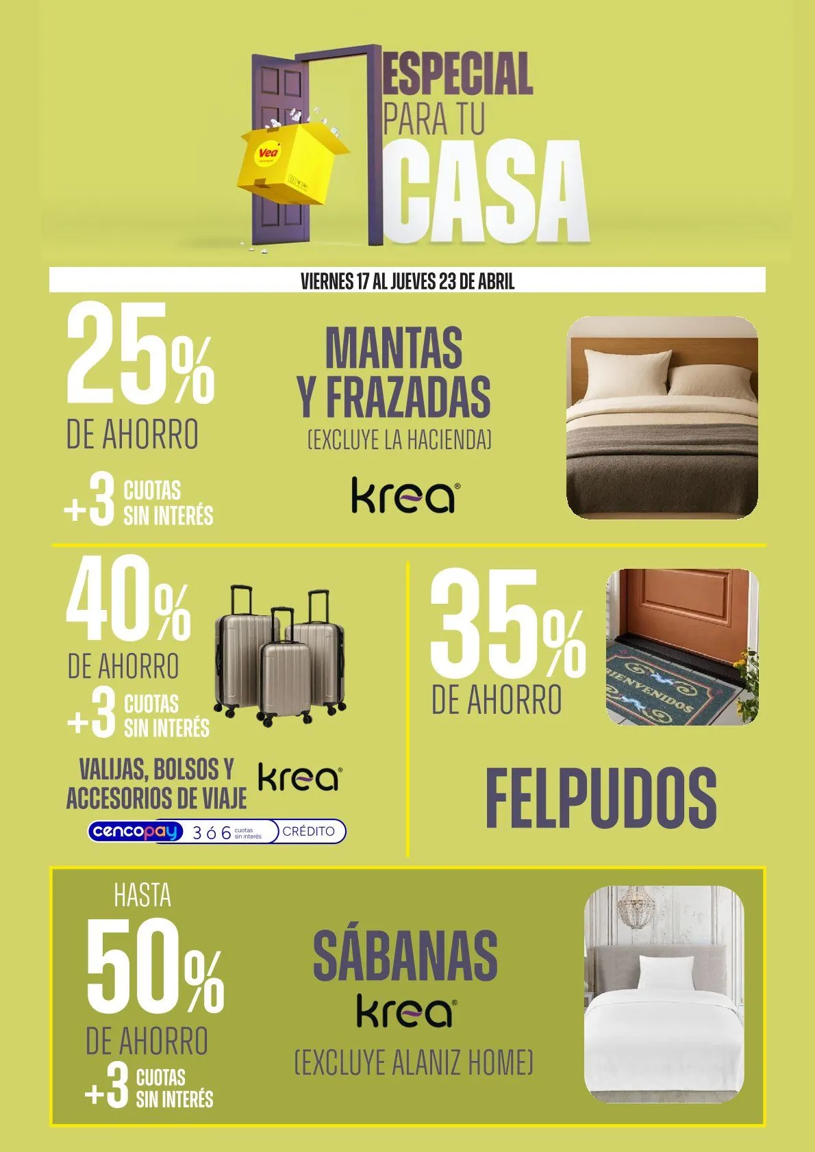 Ofertas de Vea Ofertas 17 de abril al 23 de abril 2026 - Página 9 del catálogo