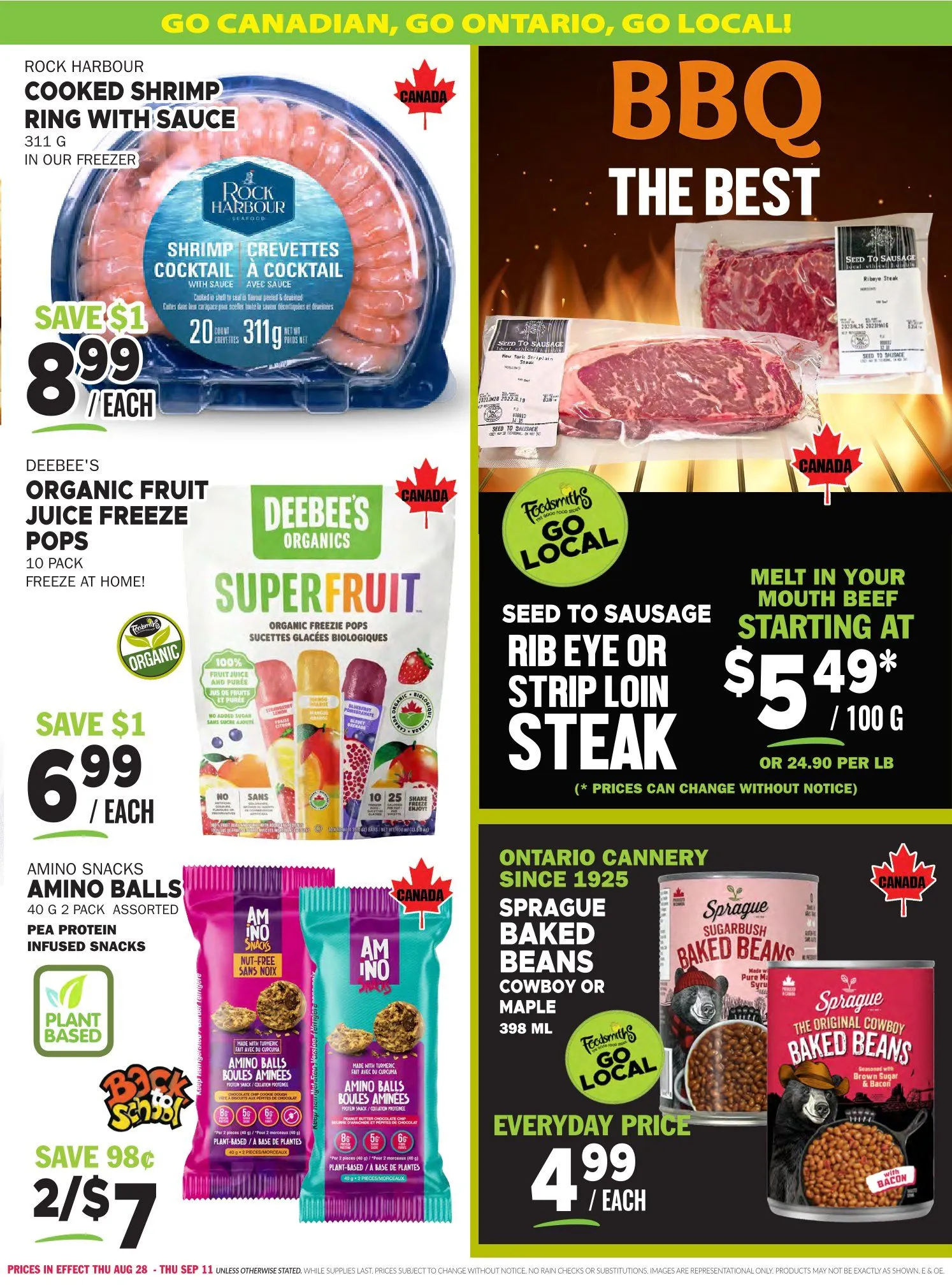 Foodsmiths flyers from August 28 to September 11 2025 - flyer page 9