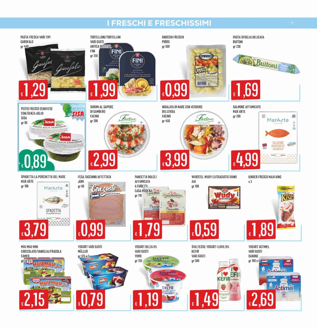 Volantino Sisa da 7 aprile a 15 aprile di 2026 - Pagina del volantino 9