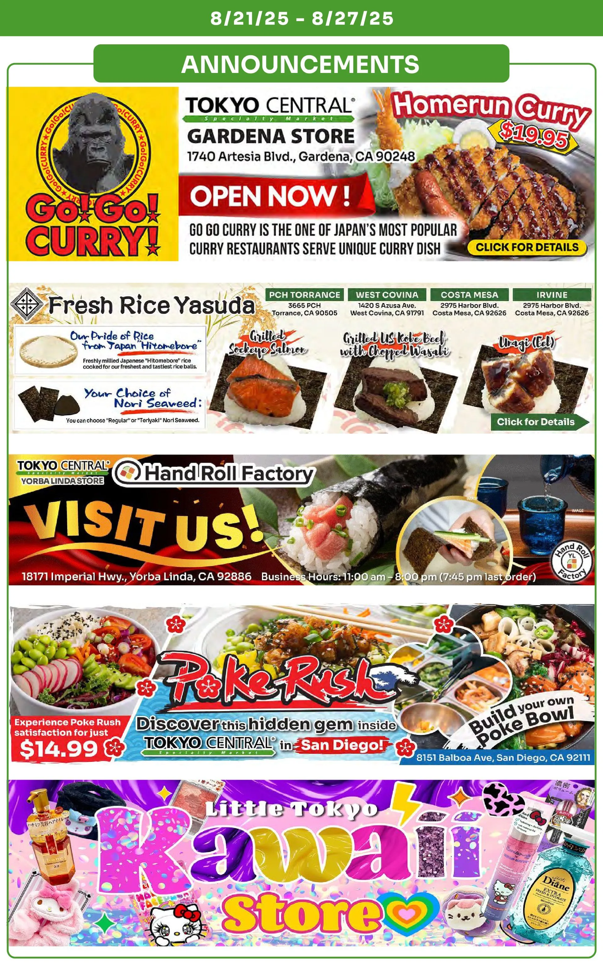 Weekly ad Tokyo Central Specialty Market Sales from August 21 to August 27 2025 - Page 9