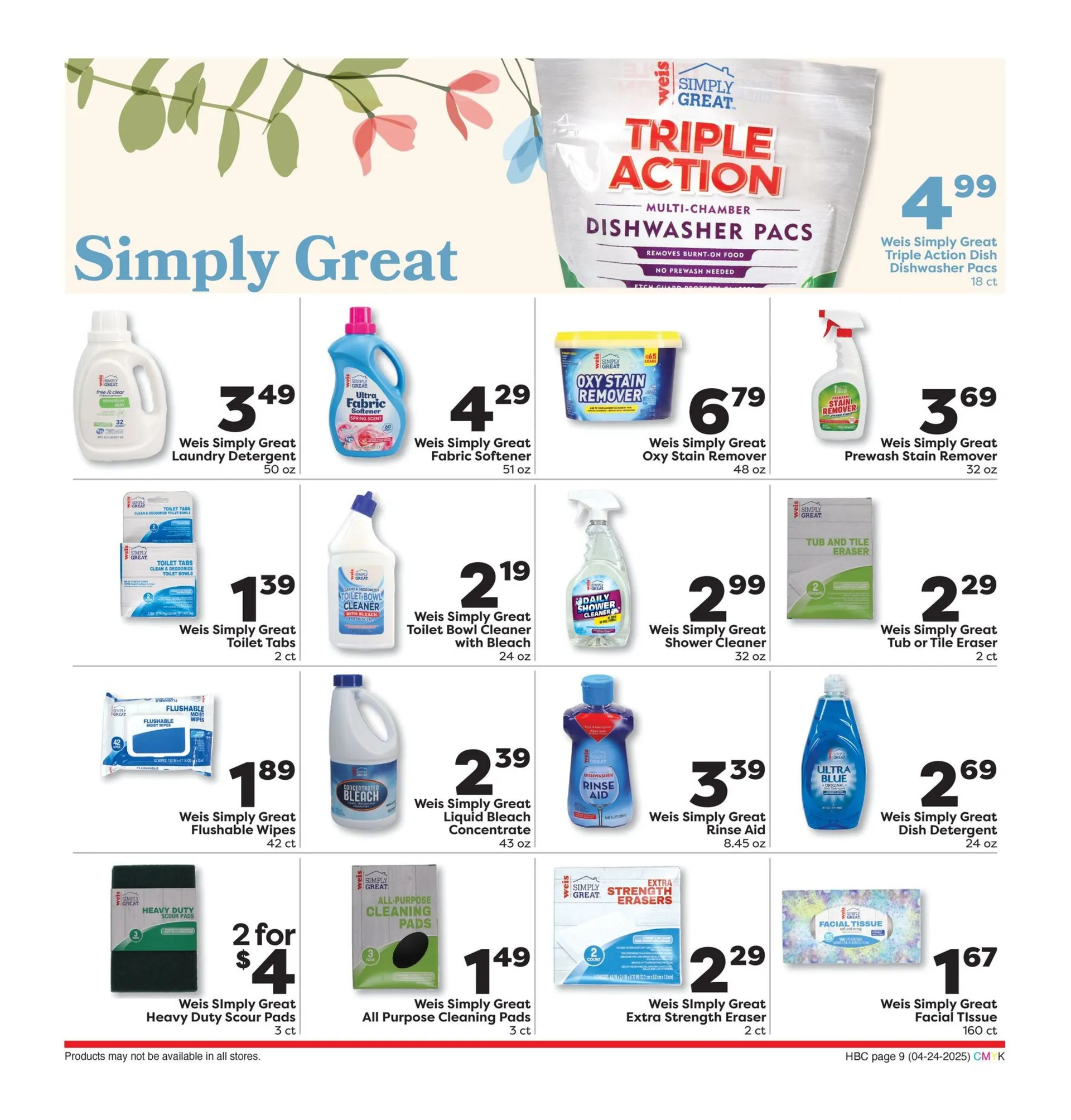 Weekly ad Weis Deals from April 30 to May 31 2025 - Page 9