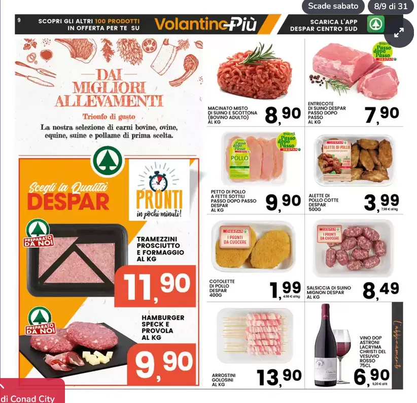 Volantini Interspar da 29 gennaio a 7 febbraio di 2026 - Pagina del volantino 9