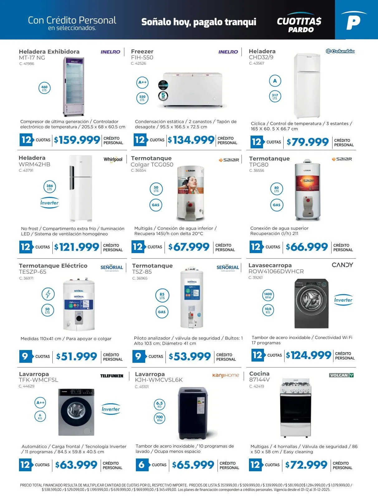 Ofertas de Pardo Ofertas 1 de diciembre al 31 de diciembre 2025 - Página 9 del catálogo