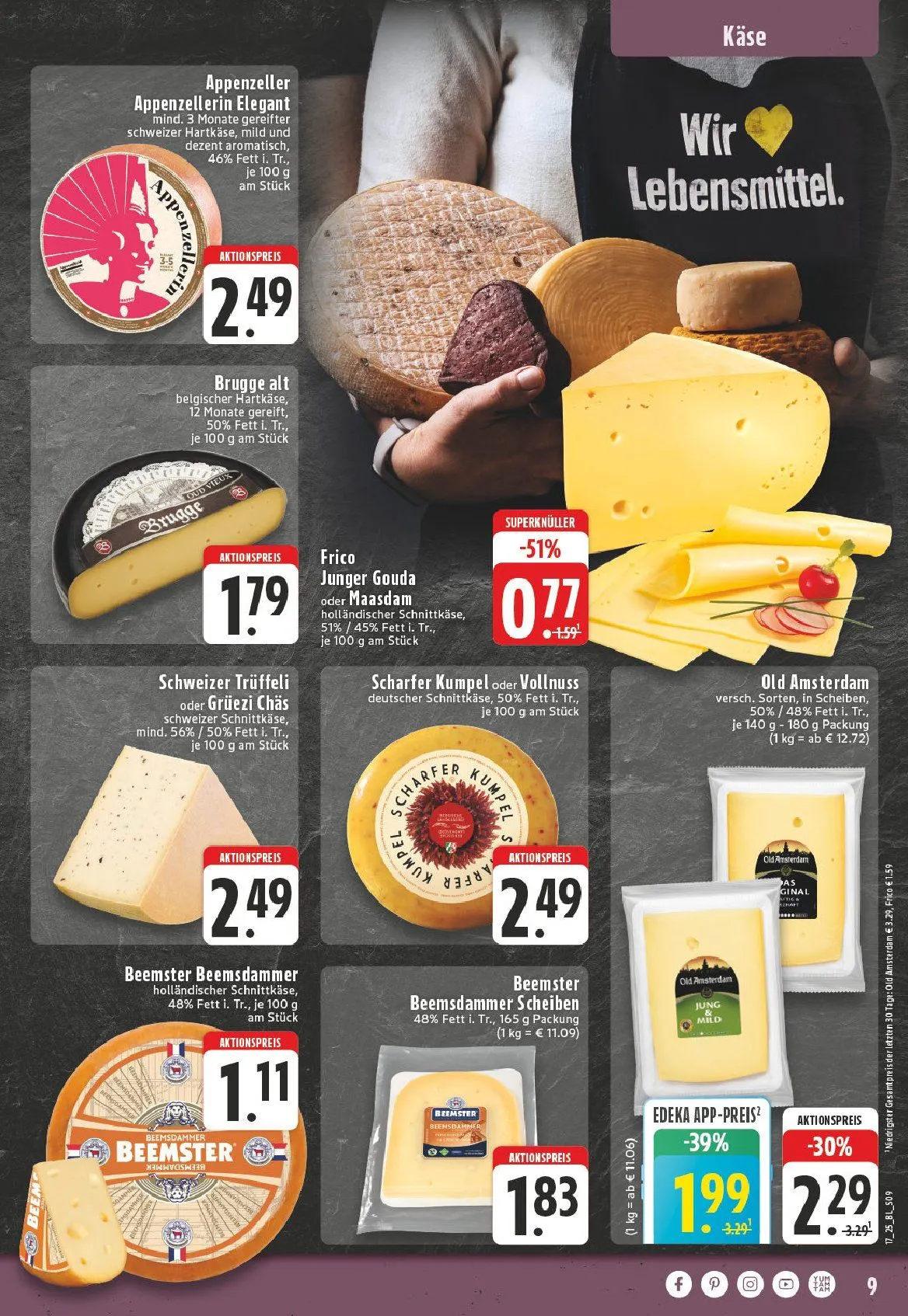 Edeka Prospekt von 21. April bis 26. April 2025 - Prospekt seite 9