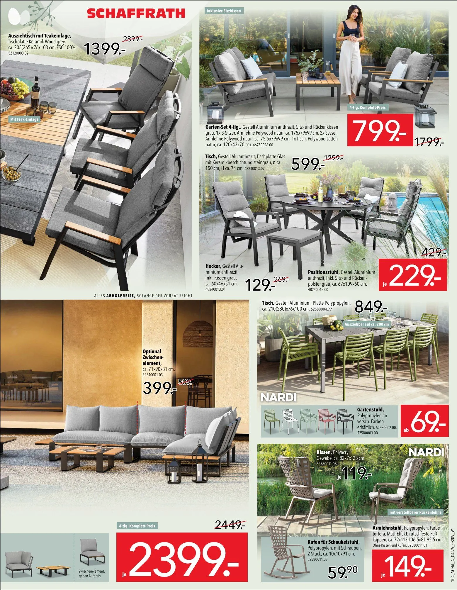 Schaffrath Angebote von 28. März bis 26. April 2025 - Prospekt seite 9