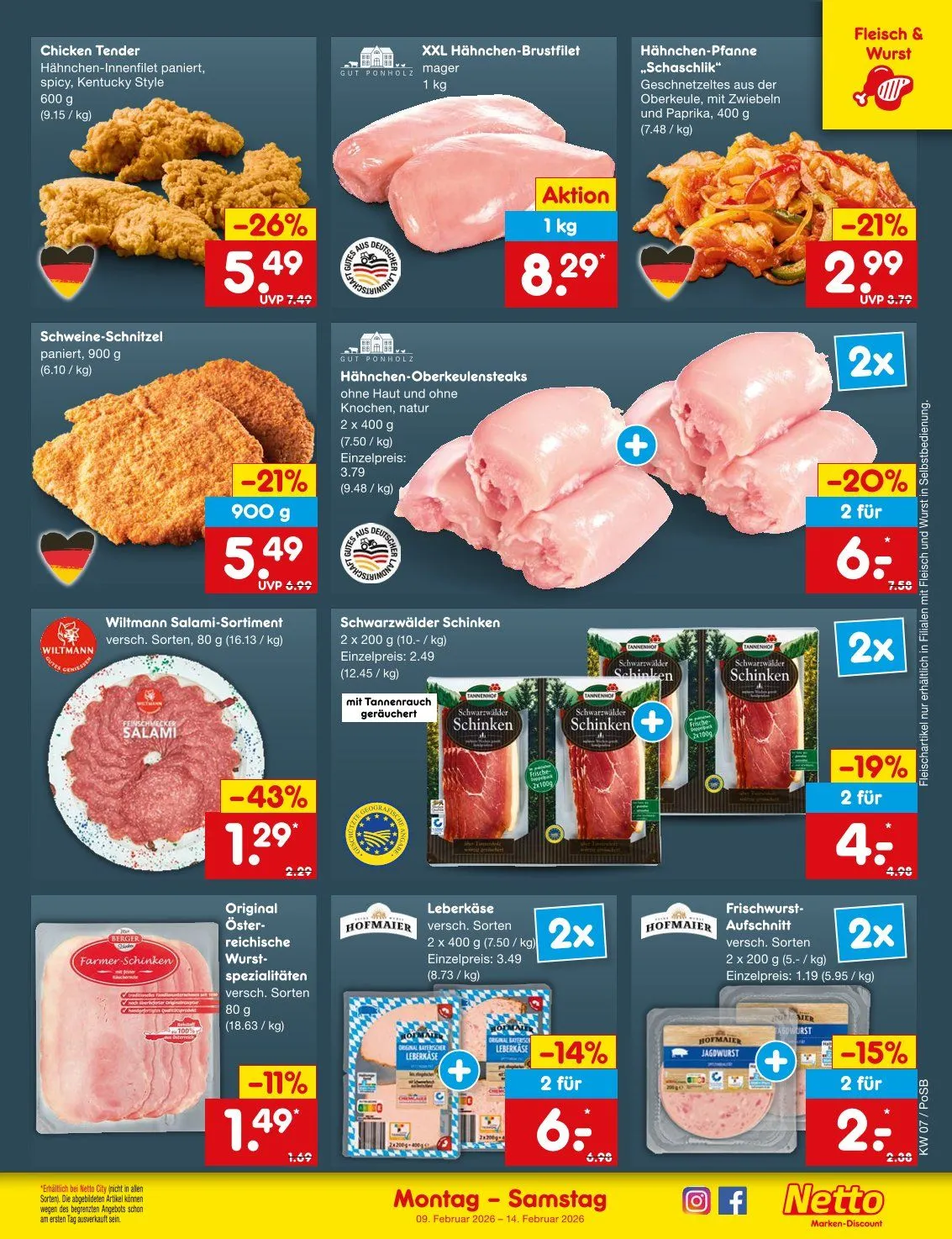Netto Marken-Discount von 6. Februar bis 14. Februar 2026 - Prospekt seite 9