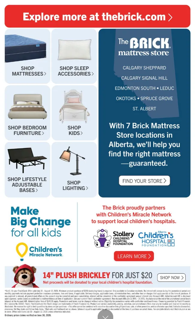 The Brick Sales from July 30 to August 12 2026 - flyer page 9