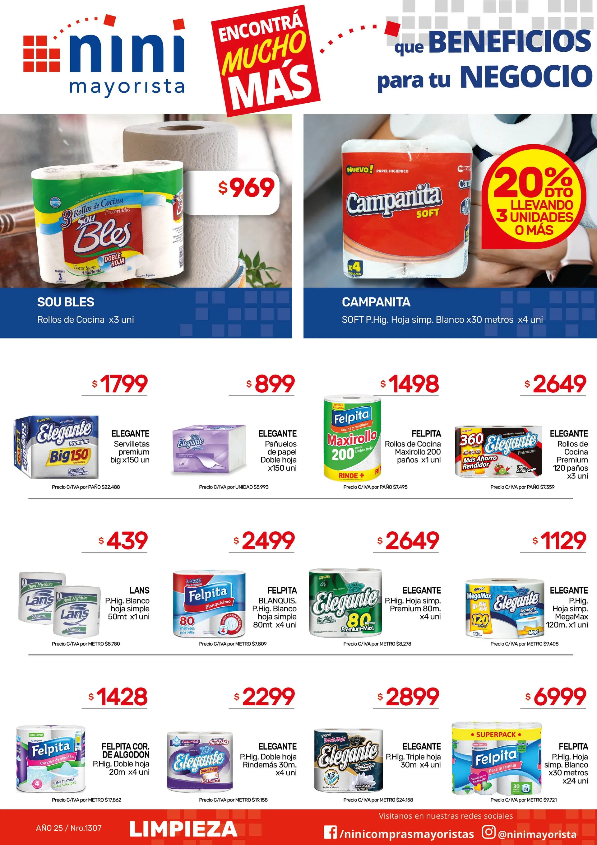 Ofertas de Nini Mayorista Ofertas 12 de mayo al 18 de mayo 2025 - Página 9 del catálogo