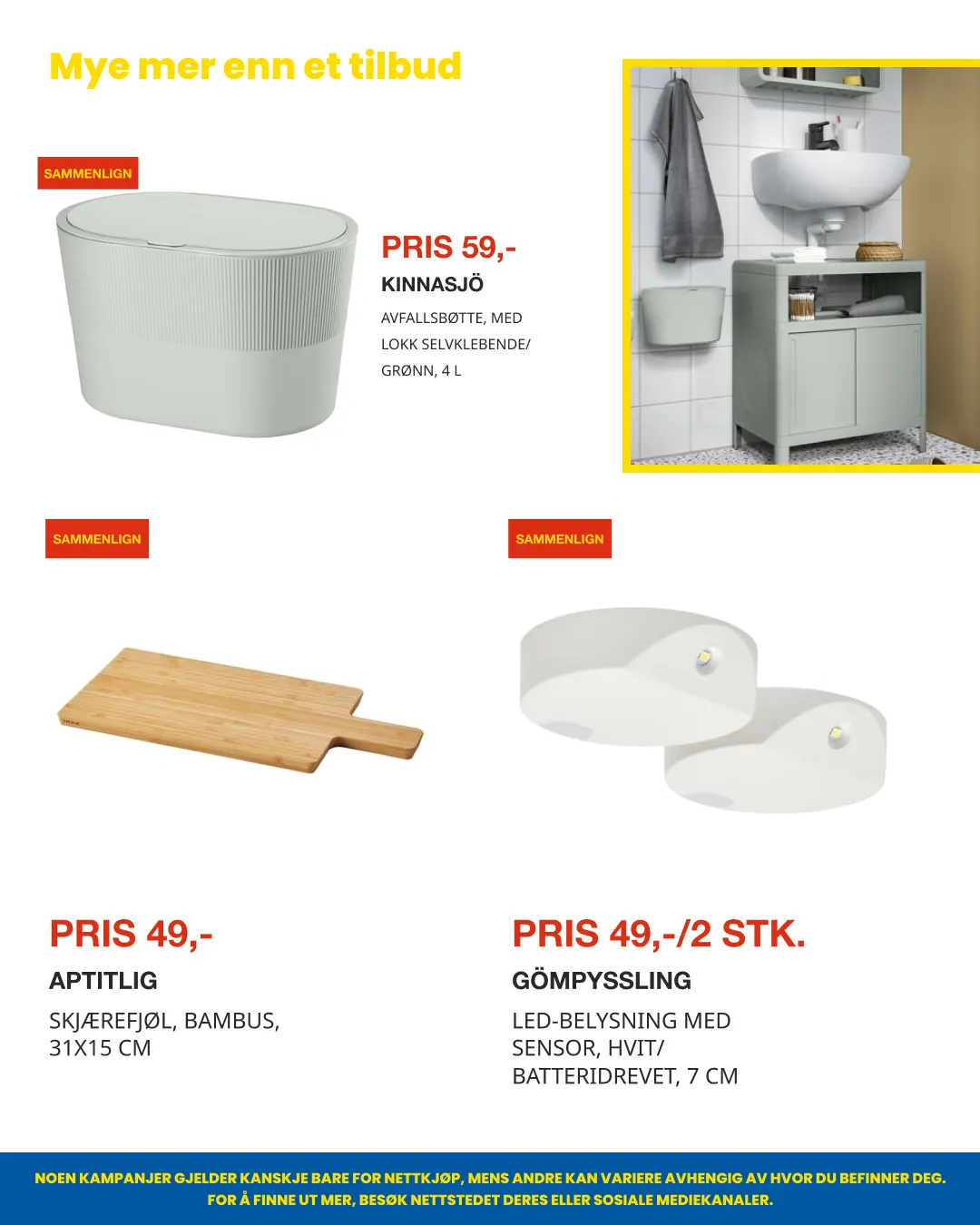 IKEA fra 16. juli til 3. august 2026 - kundeavisside 9