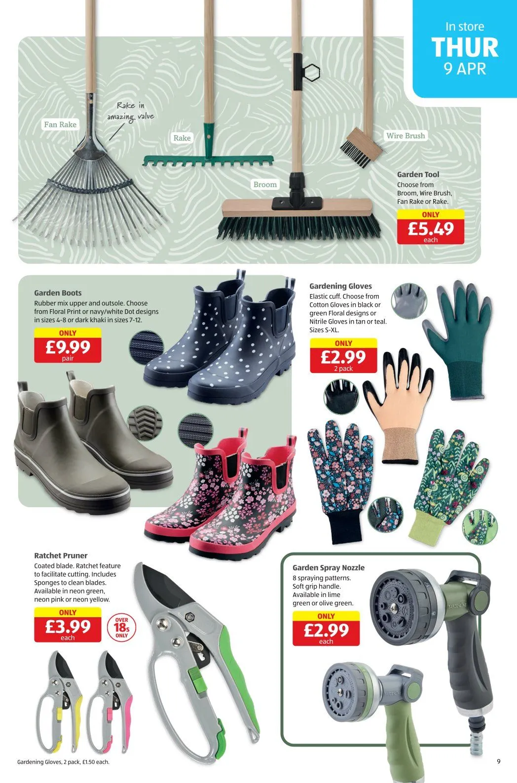  Aldi catalogues from 9 April to 12 April 2026 - Catalogue Page 9